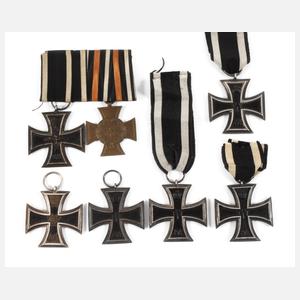 Konvolut Eiserne Kreuze 1. Weltkrieg