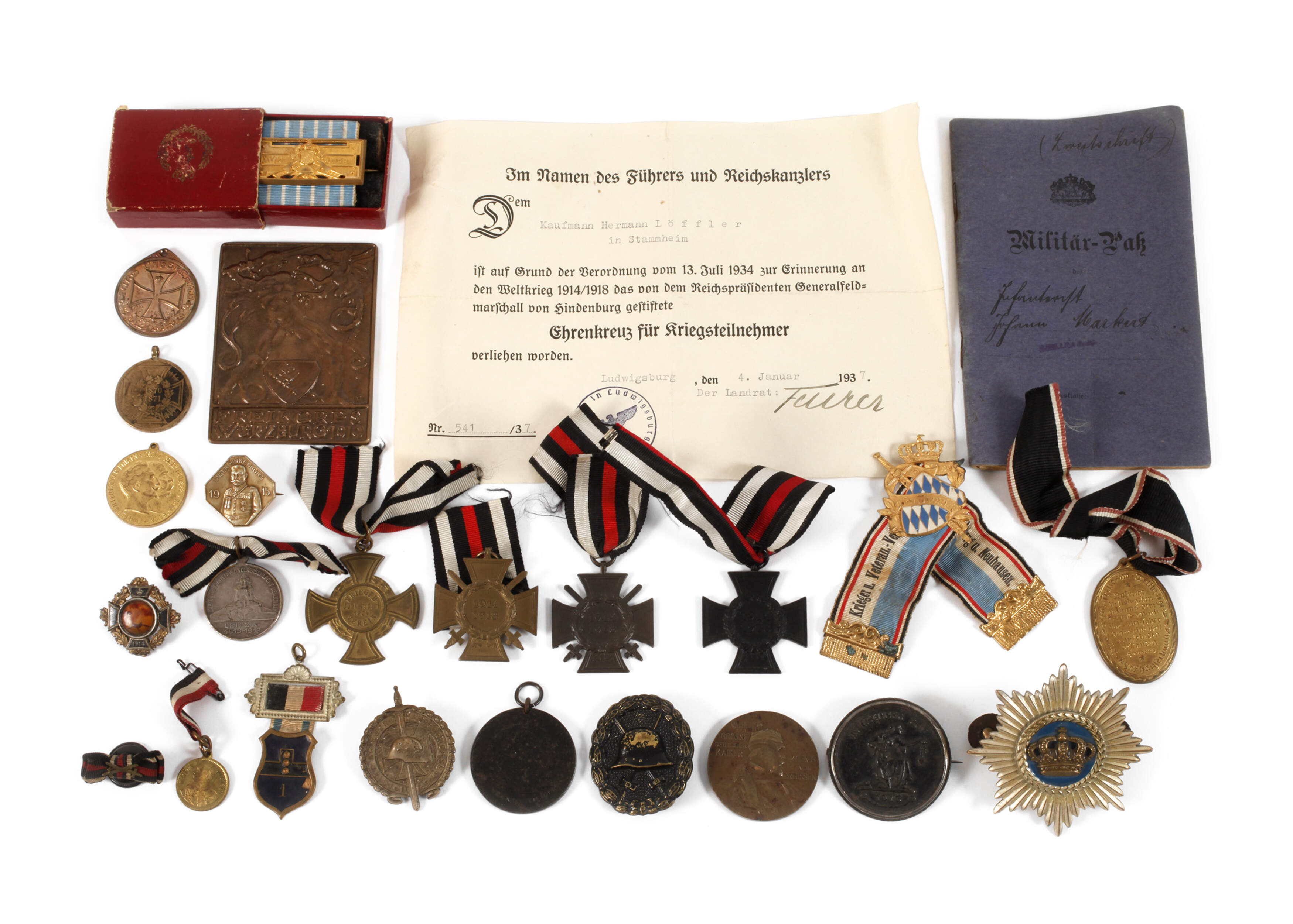 Konvolut Orden und Abzeichen 1. Weltkrieg