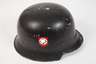Helm der Reichsbahn-Feuerschutzpolizei