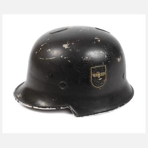 Helm der Reichsbahn-Feuerschutzpolizei