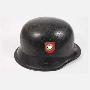 Helm der Reichsbahn-Feuerschutzpolizei