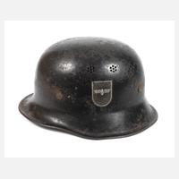 Helm der Reichsbahn-Feuerschutzpolizei111