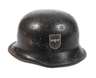 Helm der Reichsbahn-Feuerschutzpolizei