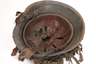 Stahlhelm 2. Weltkrieg mit Tarnnetz