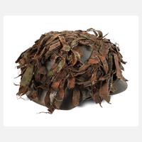 Stahlhelm 2. Weltkrieg mit Tarnnetz111