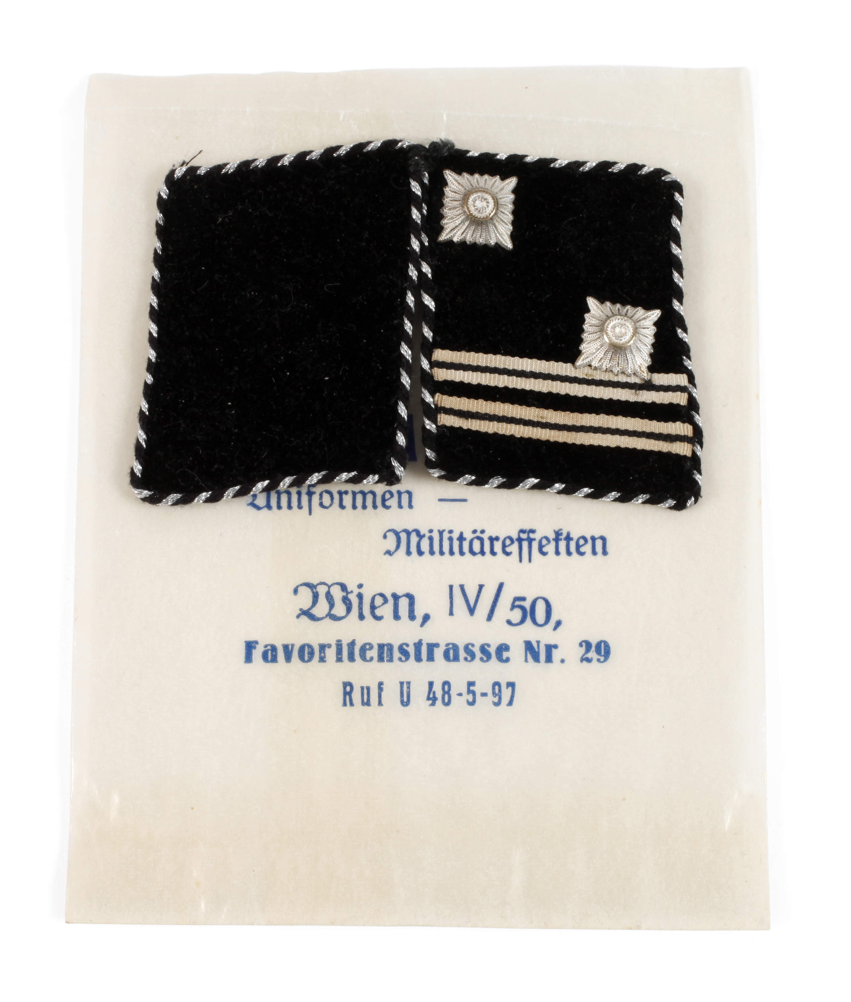 Paar Kragenspiegel 3. Reich