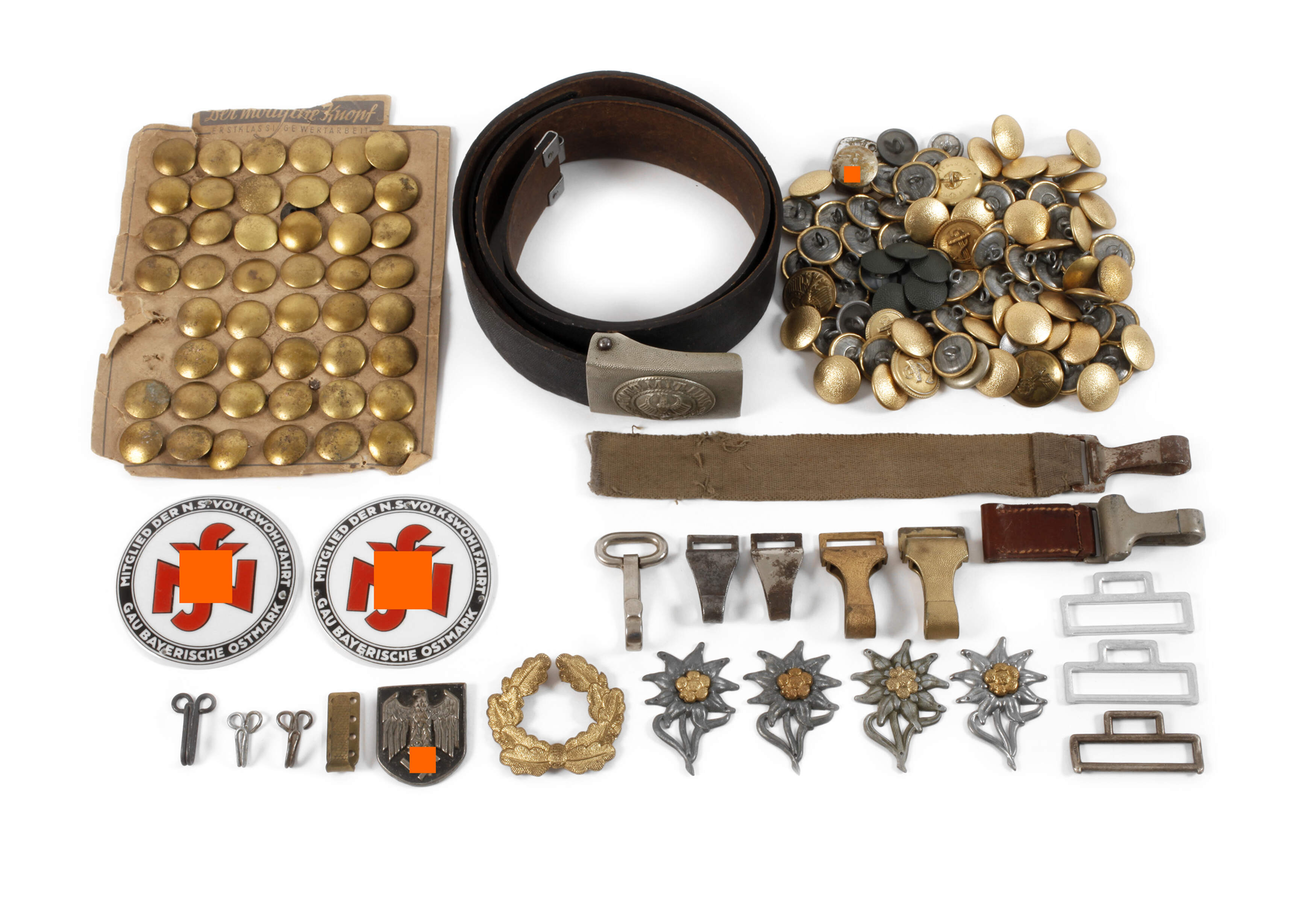 Konvolut Uniformteile Reichswehr und Wehrmacht