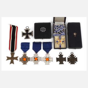 Konvolut Orden 3. Reich