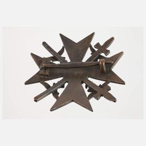 Spanienkreuz in Bronze