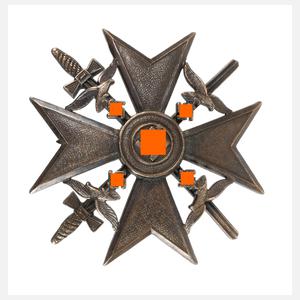 Spanienkreuz in Bronze