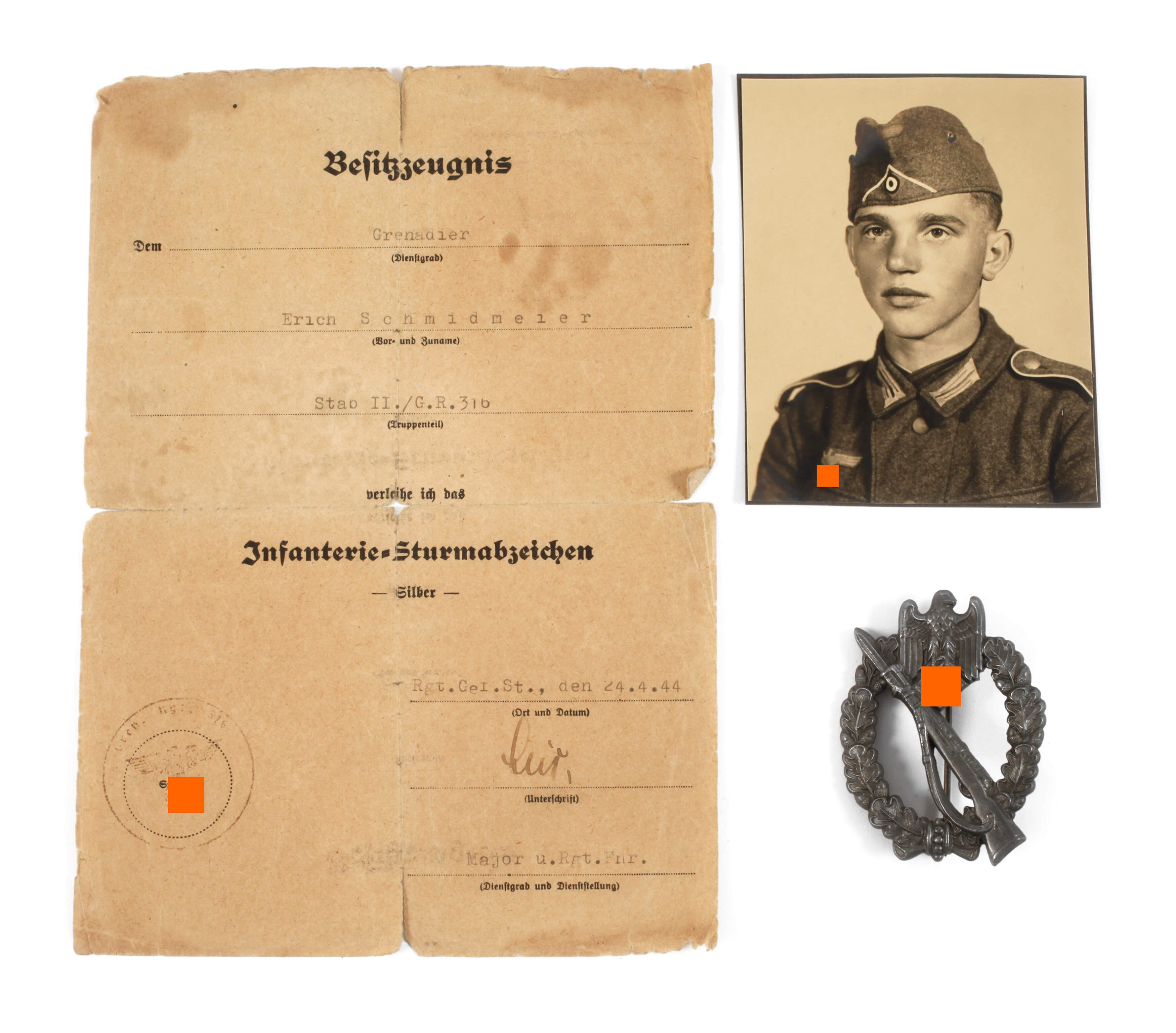 Infanterie-Sturmabzeichen in Silber