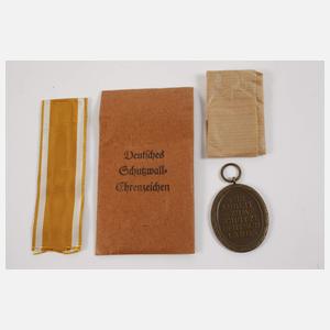 Konvolut Schutzwallehrenzeichen