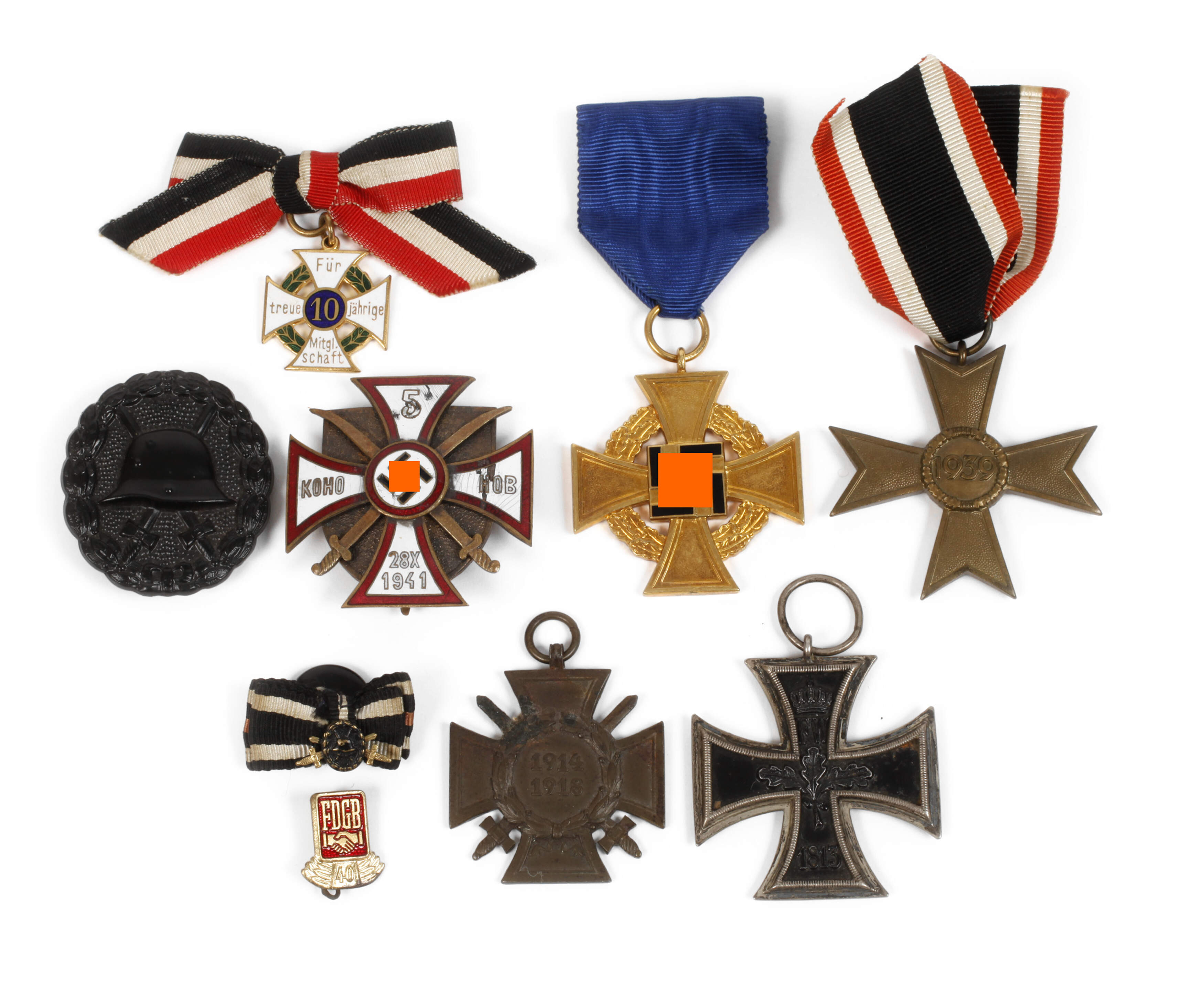 Konvolut Orden 1. und 2. Weltkrieg