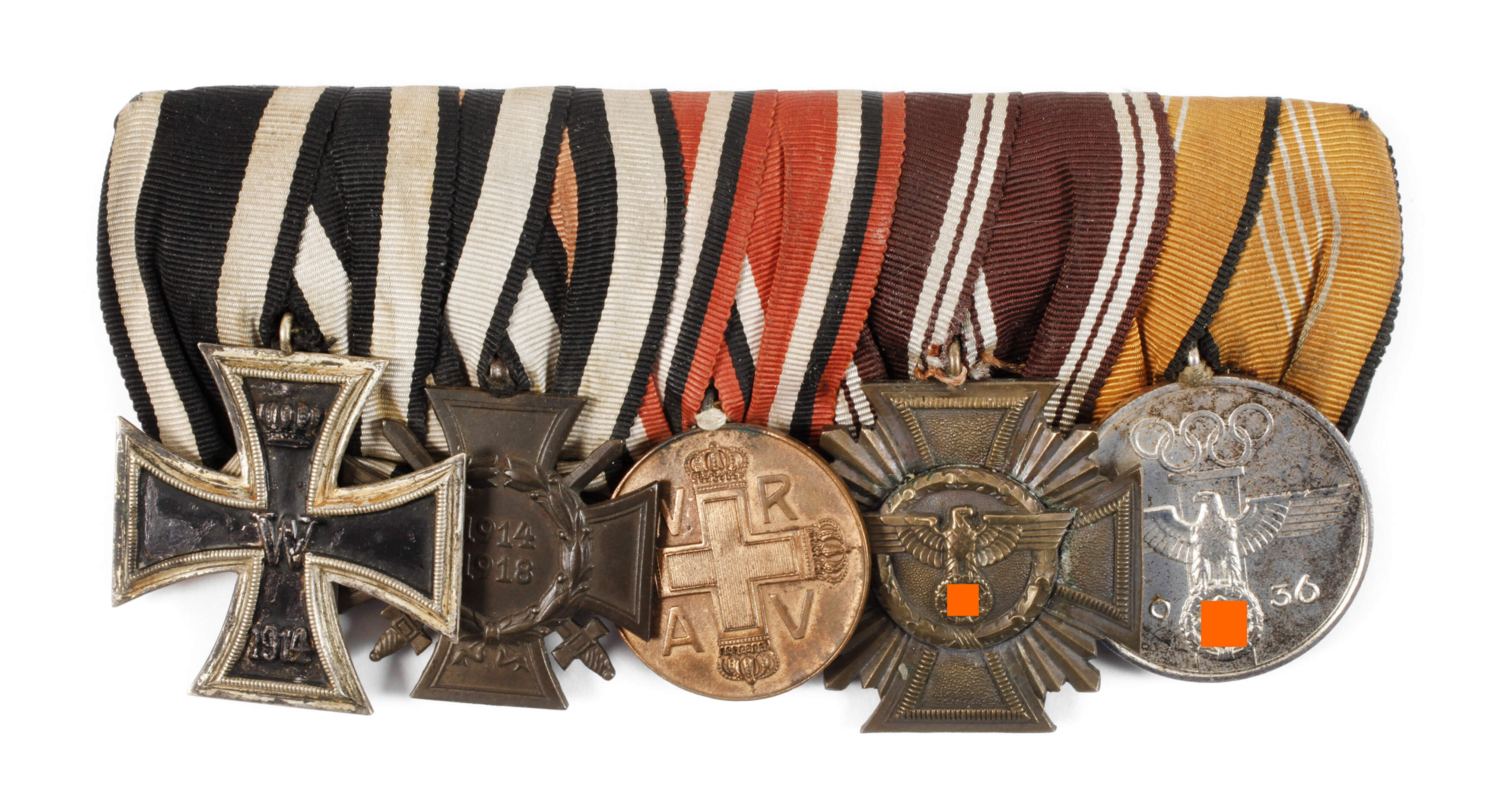 Ordensspange 1. Weltkrieg und 3. Reich