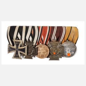 Ordensspange 1. Weltkrieg und 3. Reich