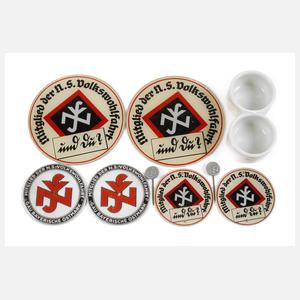 Saliere und Plaketten 3. Reich