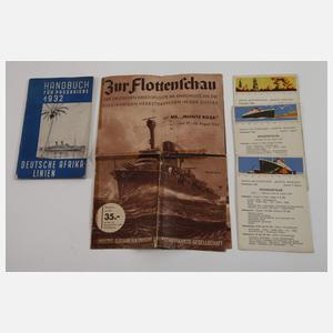 Kajütenplan Cap Arcona 1927