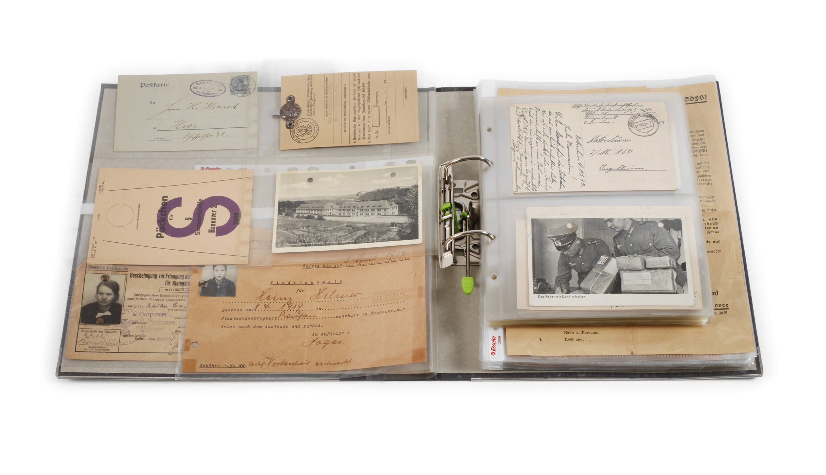 Konvolut Papiere, Belege und Feldpost 3. Reich