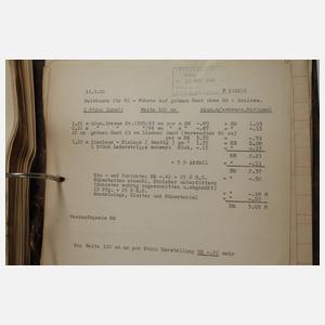 Muster- und Rechnungsbuch für Effekten 3. Reich