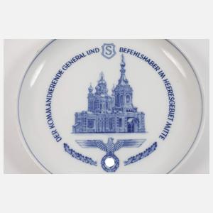 Meissen kleiner Wandteller Wehrmacht