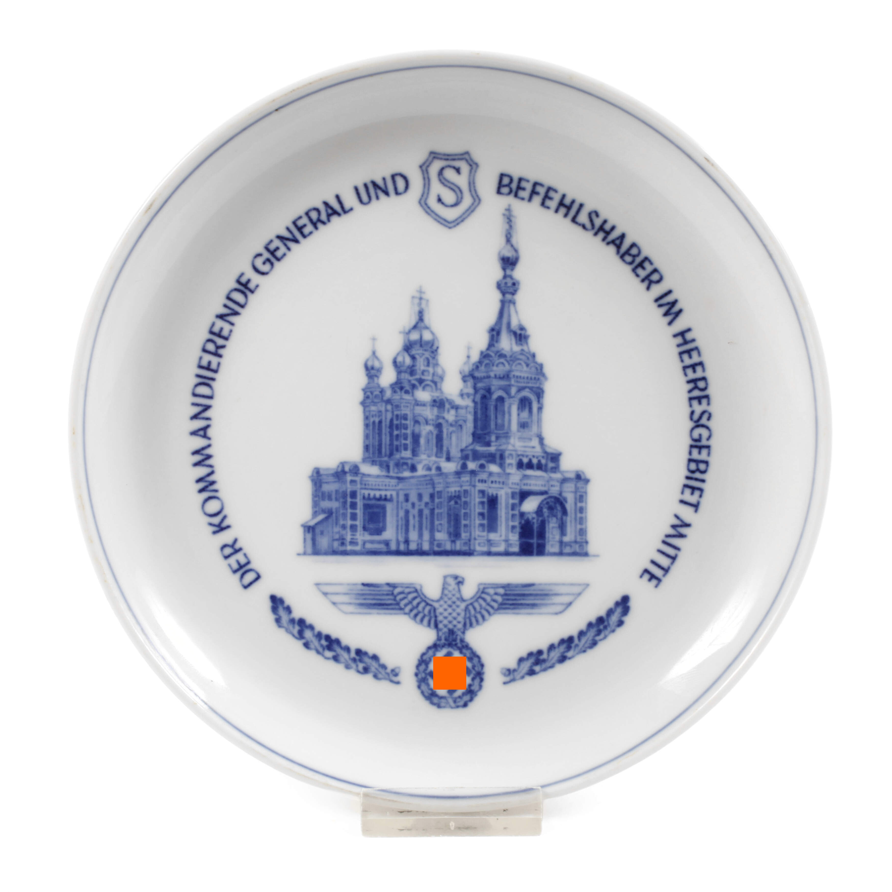 Meissen kleiner Wandteller Wehrmacht