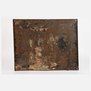 Emailleschild 3. Reich