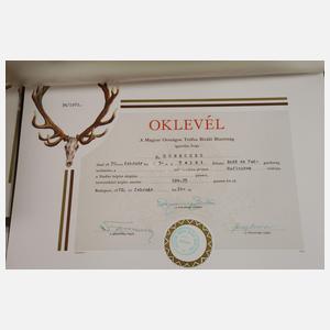 Jagdnachlass Erich Honecker