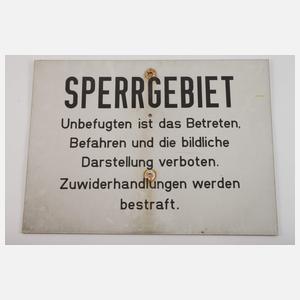 Vier Grenzschilder DDR