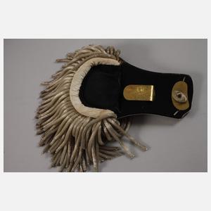 Paar Epauletten Italien, Silber