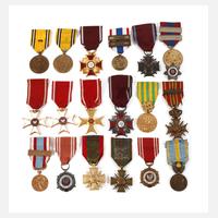 Konvolut Orden Frankreich, Belgien und Polen111