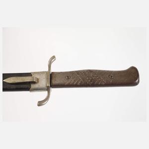 Kinder-Seitengewehr 1. Weltkrieg