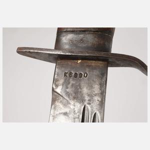 Zwei Kampfmesser und Grabendolch Russland