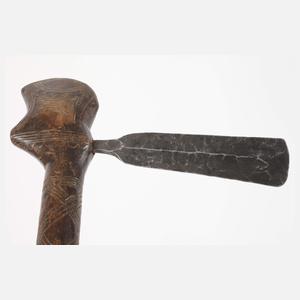 Zwei Prestigeäxte Afrika