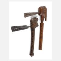 Zwei Prestigeäxte Afrika111