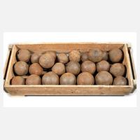 Konvolut Kanonenkugeln111