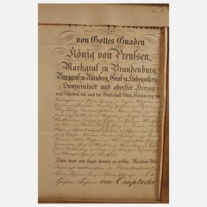 Autograph Kaiser Wilhelm II.