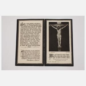 Sterbebild Maria Theresia