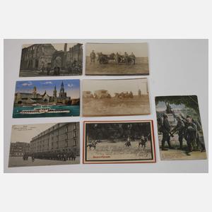 Konvolut Postkarten und Feldpost 1. Weltkrieg