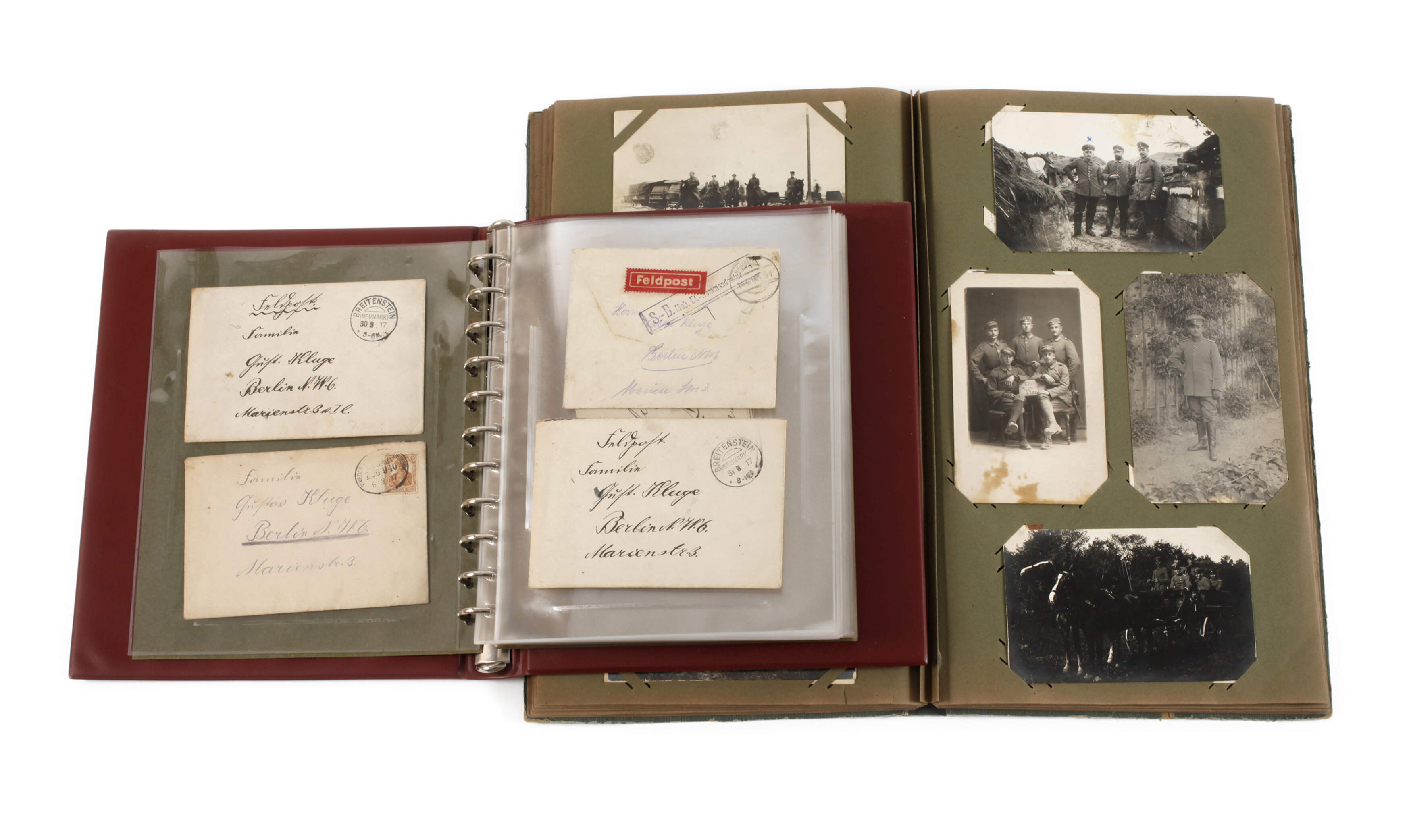 Sammlung Postkarten und Feldpost 1. Weltkrieg