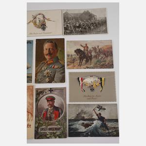 Konvolut Postkarten 1. Weltkrieg