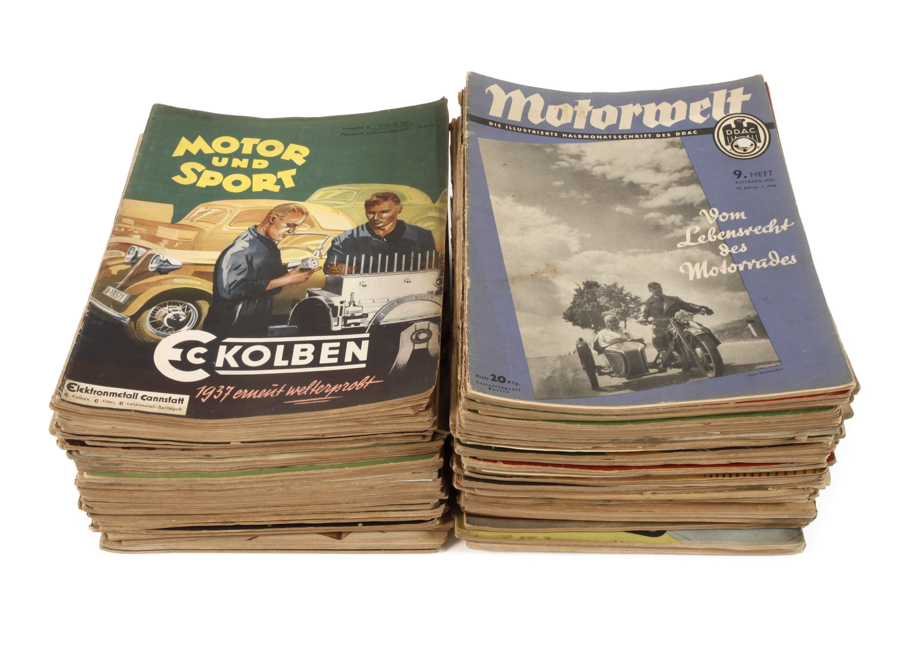 Konvolut Zeitschriften Motorsport 3. Reich