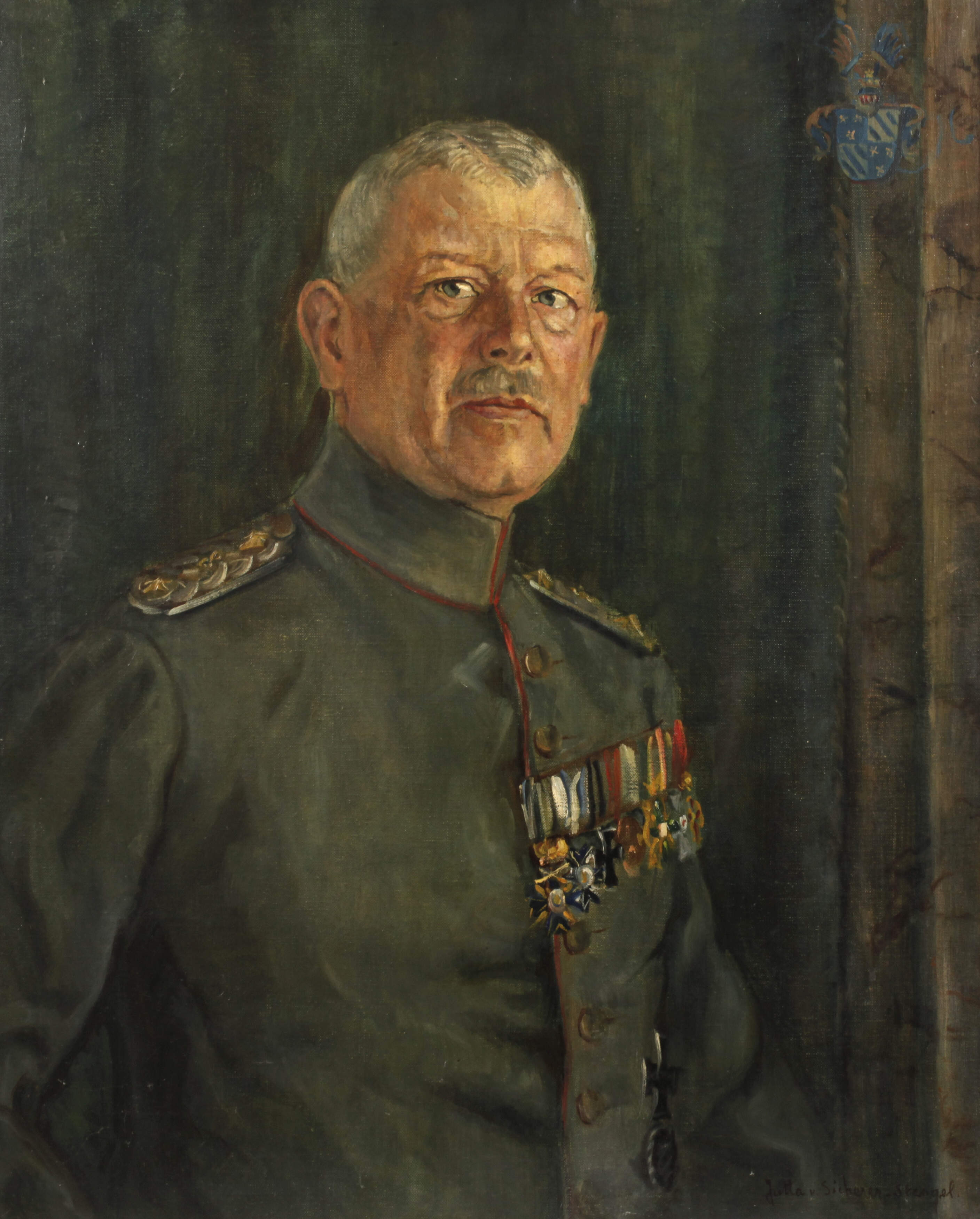 Offiziersportrait 1. Weltkrieg