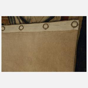 Barocke Tapisserie "Die Botschaft"