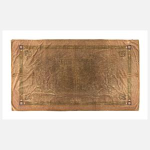 Große Samtdecke Jugendstil