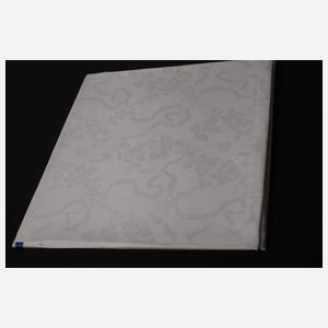 Zwei Tafeltücher mit Floraldekor