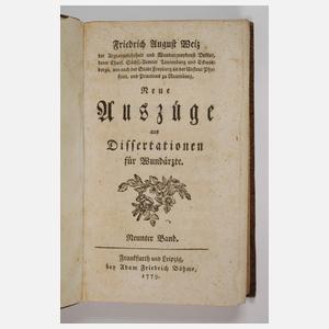 17 Dissertationen für Wundärzte