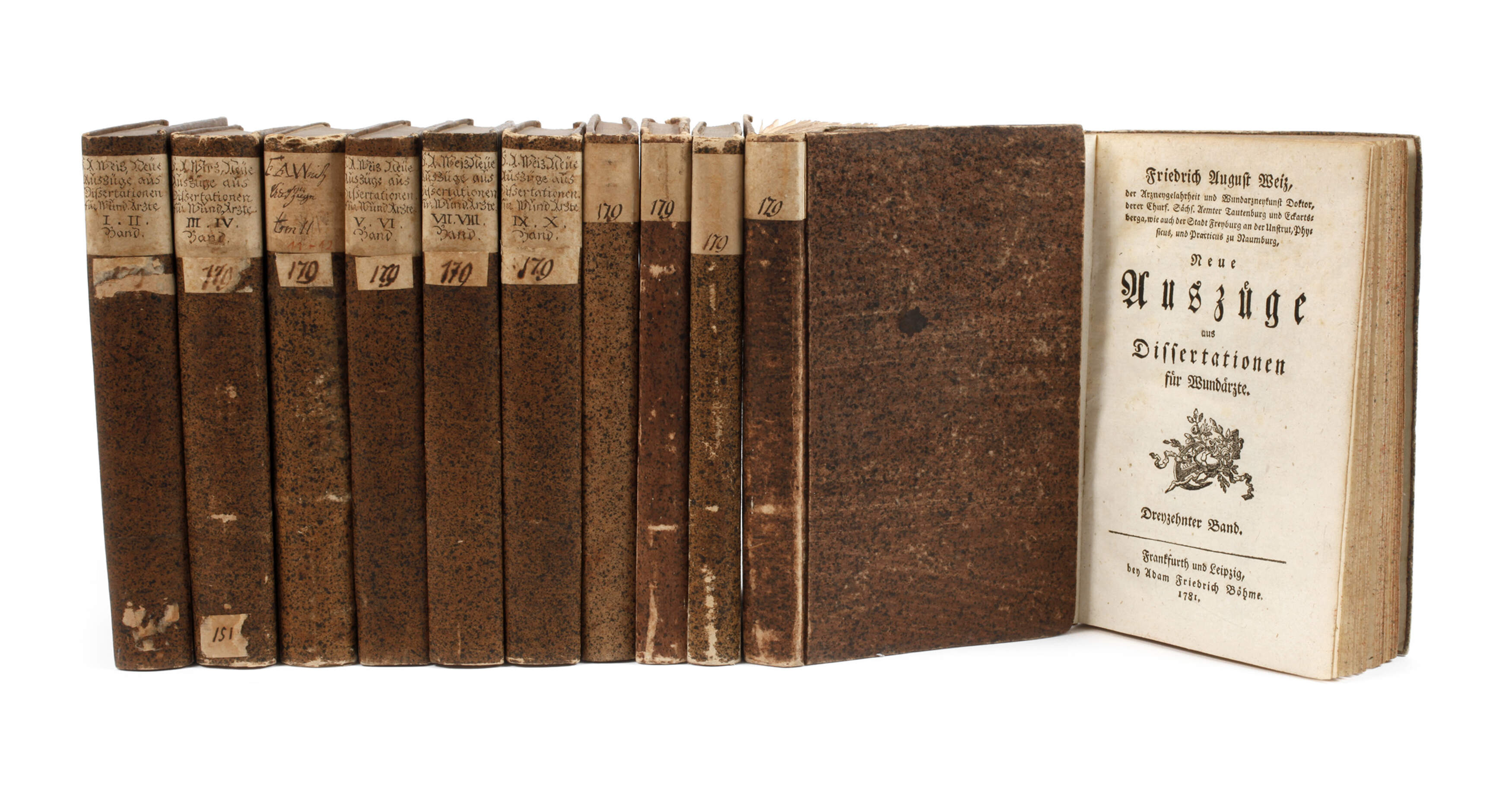 17 Dissertationen für Wundärzte