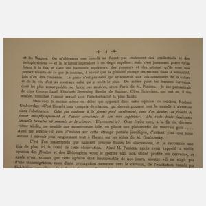 Panizza, Zürcher Diskussionen