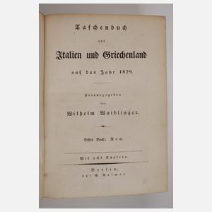 Zwei Bände Taschenbuch Italien und Griechenland