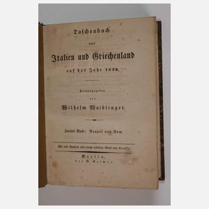 Zwei Bände Taschenbuch Italien und Griechenland